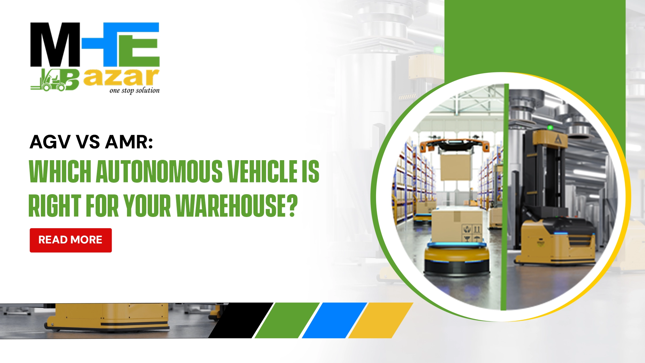 AGV vs AMR: Key Differences & Best Choice for Warehouses