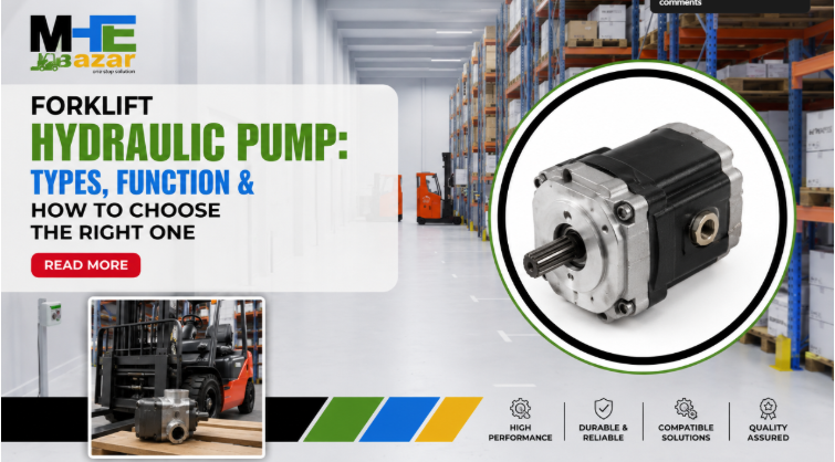 Forklift Hydraulic Pump: Types, Function & How to Choose