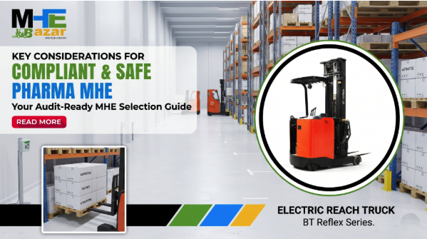 Pharmaceutical Warehouse Material Handling Equipment Guide | MHE Bazar